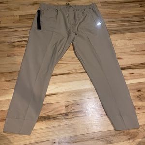 Mens Tan Athletic Joggers